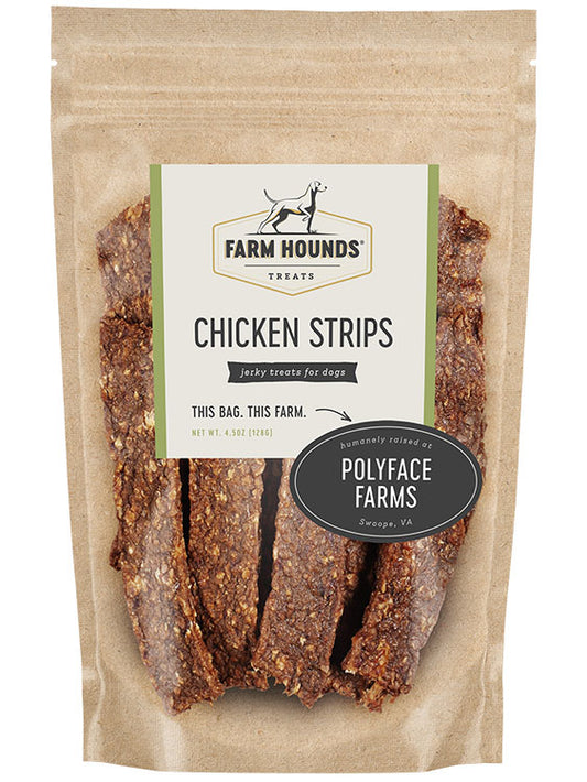 Chicken Strips - All-Natural Dog Treats - 4.5 oz Bag