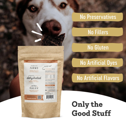 Beef Liver - All-Natural Dog Treats - 4oz Bag