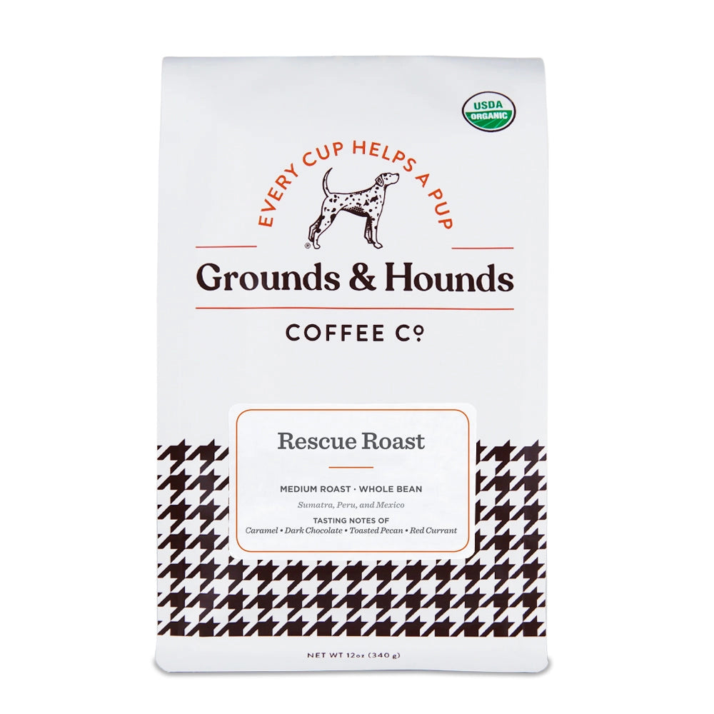 Rescue Roast Ground Coffee - Grounds & Hounds