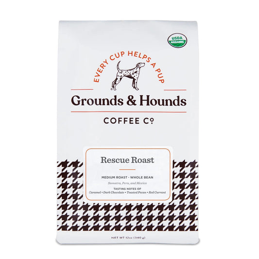 Rescue Roast Ground Coffee - Grounds & Hounds